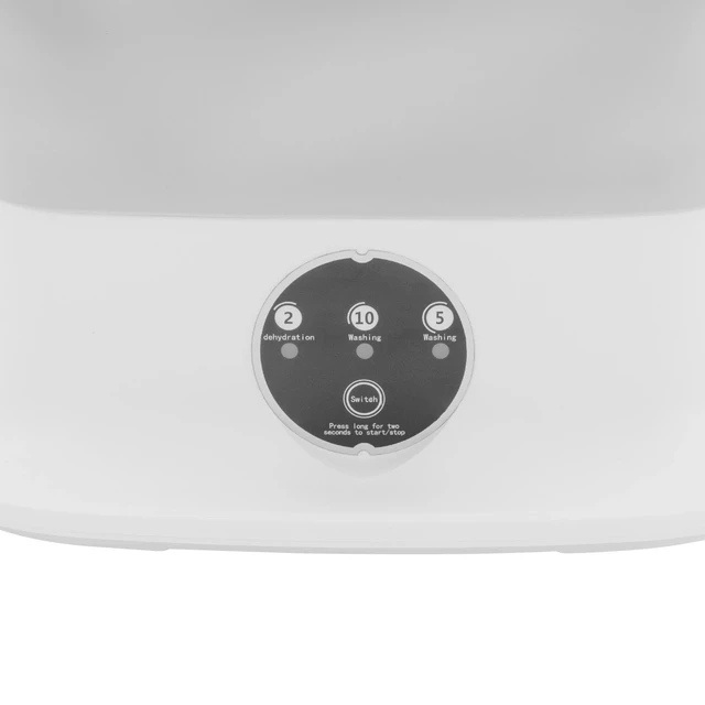 Alt view image 4 of 7 - Portable Washing Machine Mini Washer Foldable Washer and Spin Dryer Small Travel