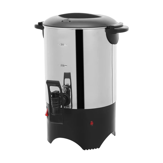 Alt view image 3 of 7 - Commercial Stainless Steel Large Coffee Urn Machine Maker Big Office Hot Water