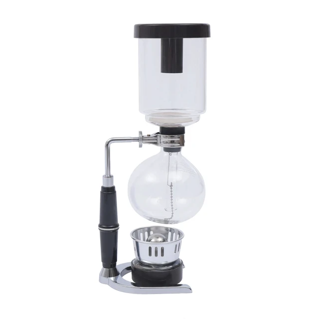 Alt view image 6 of 7 - Siphon Coffee Maker Pot Glass Vacuum Tabletop Tea Filter 500ml Japanese Style