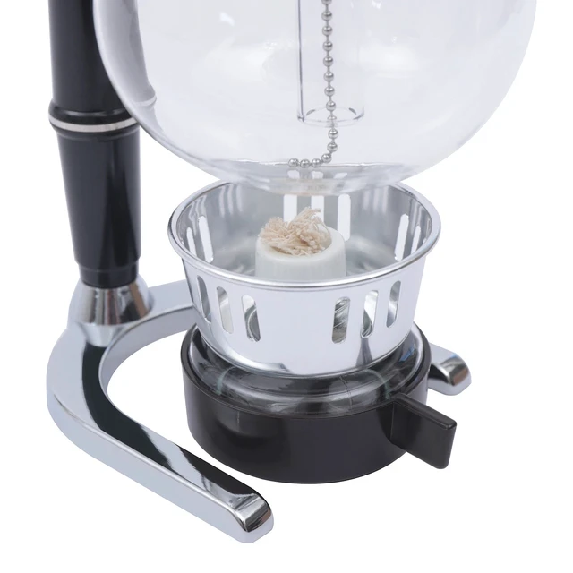 Alt view image 5 of 7 - Siphon Coffee Maker Pot Glass Vacuum Tabletop Tea Filter 500ml Japanese Style