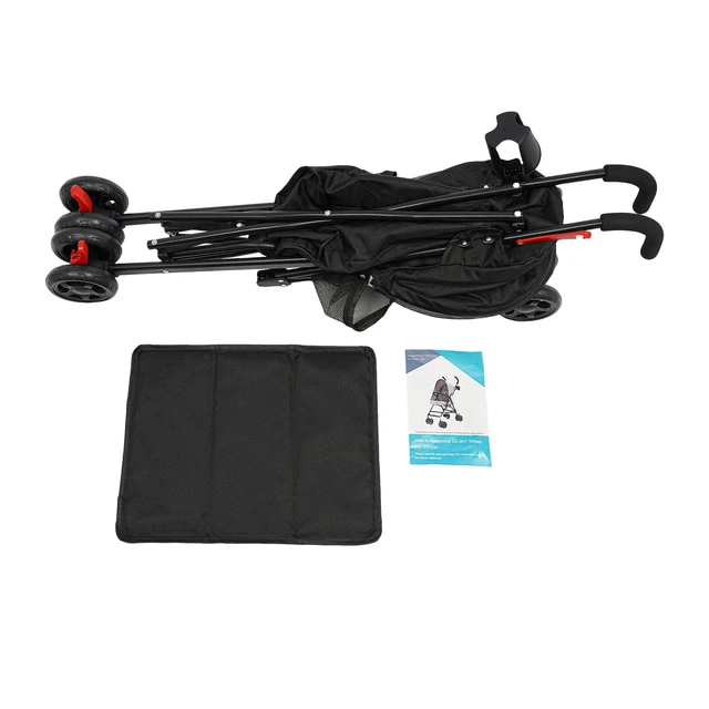 Alt view image 5 of 7 - Foldable Lightweight Durable Pet Stroller For Small To Medium Pets Dogs And Cats