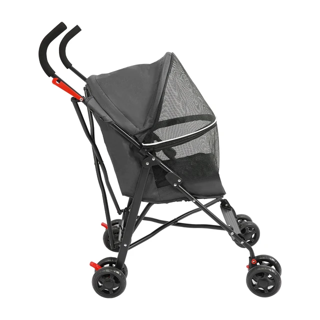 Alt view image 4 of 7 - Foldable Lightweight Durable Pet Stroller For Small To Medium Pets Dogs And Cats