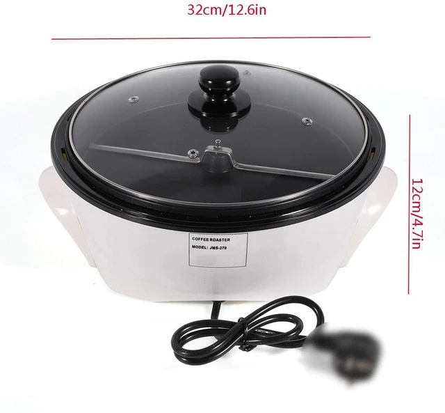 Alt view image 7 of 7 - Electric Coffee Roaster Household Coffee Bean Roasting Baking Machine Home 500G