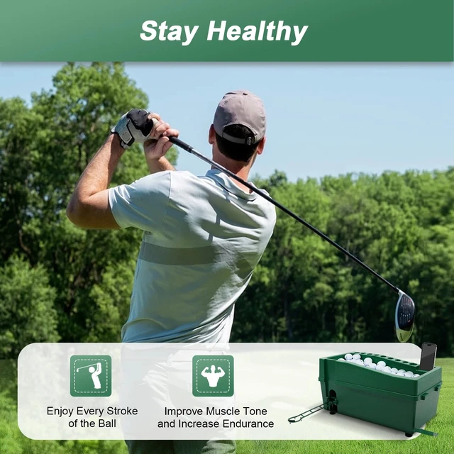 Alt view image 4 of 7 - Automatic Golf Ball Machine Golf Ball Dispenser For Golf Training Green