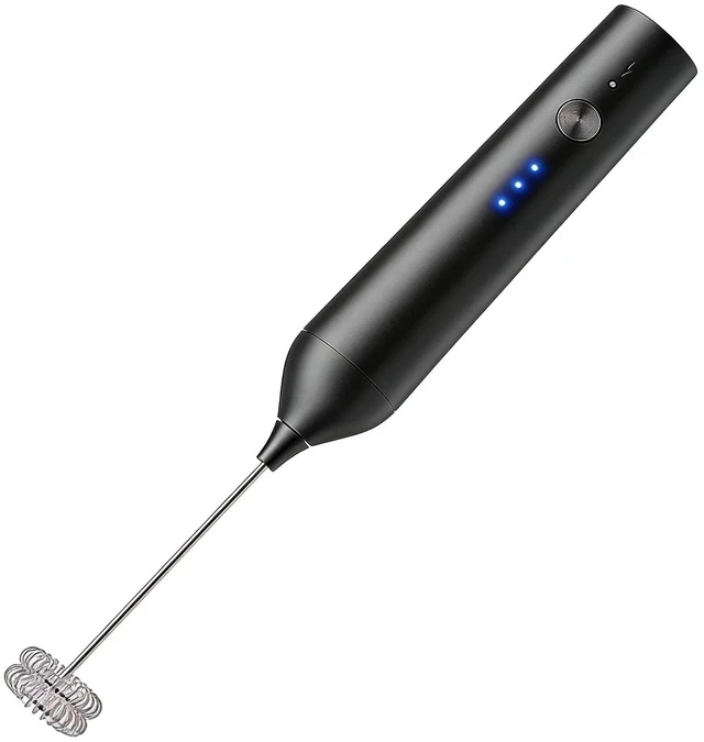 Alt view image 6 of 7 - Electric Milk Frother, Handheld Milk Frother, Portable Milk Frother For Home
