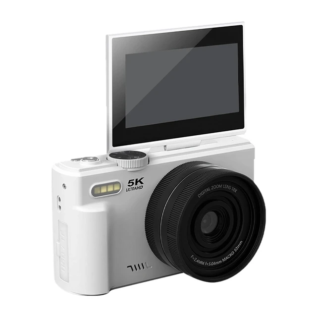 Alt view image 5 of 7 - 5k Digital Camera Flip Screen Vlogging Camera For Travel Student Photography