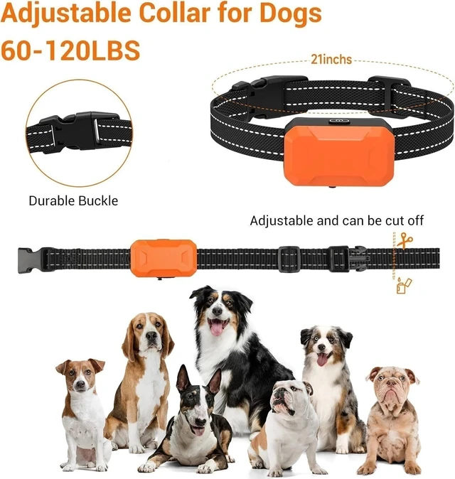 Alt view image 5 of 7 - Wireless Dog Fence, 985FT Electric Dog Training Collar w/ Remote PET Trainer USA