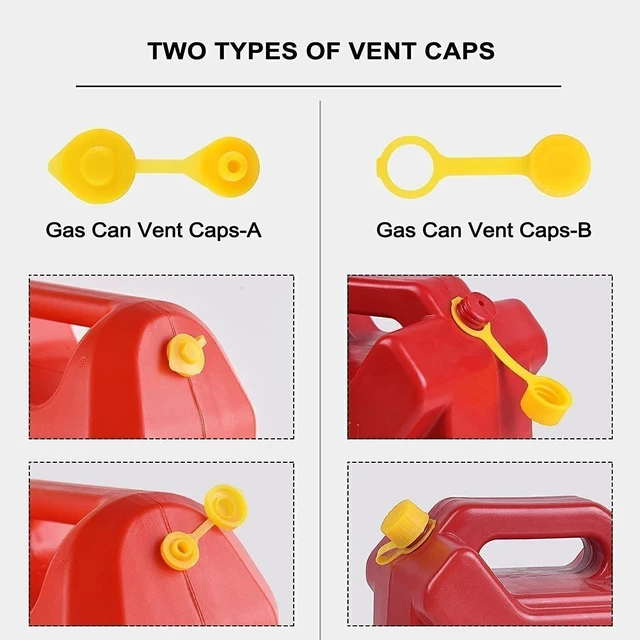 Alt view image 6 of 7 - 3PACK For Old Gas Can Fill Fuel Diesel Water Jug Replacement Spout with Vent Kit