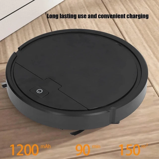 Alt view image 2 of 7 - Rechargeable Smart Sweeping Robot Vacuum Cleaner Automatic Floor Mop Sweeper US