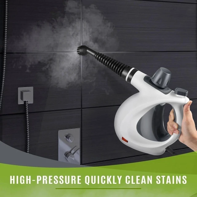Alt view image 6 of 7 - Pressurized Handheld Multi-Surface Natural Steam Cleaner &12 pcs Cleaning Tools