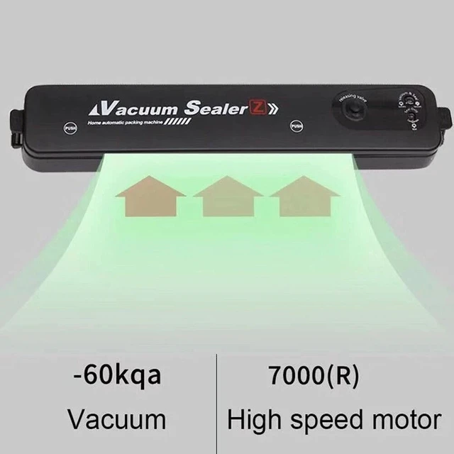 Alt view image 2 of 7 - Automatic Vacuum Sealer Machine Household Dry Wet Food Preservation Sealing Tool