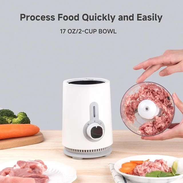 Alt view image 7 of 7 - 8-Piece 3 in 1 Blender Food Processor Set 380W 42oz Smoothie Maker Meat Chopper