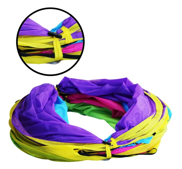 Alt view image 3 of 3 - Kids FUN 4 Directional 8ft Play Tunnel Pop up Toy w/Bag