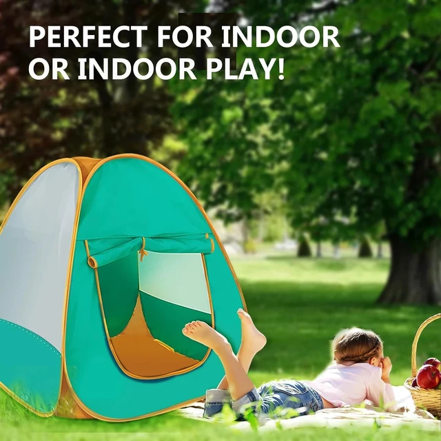 Alt view image 3 of 5 - Kids Pop up Play Tent,Playhouse Tent for Boys Girls Babies and Toddlers