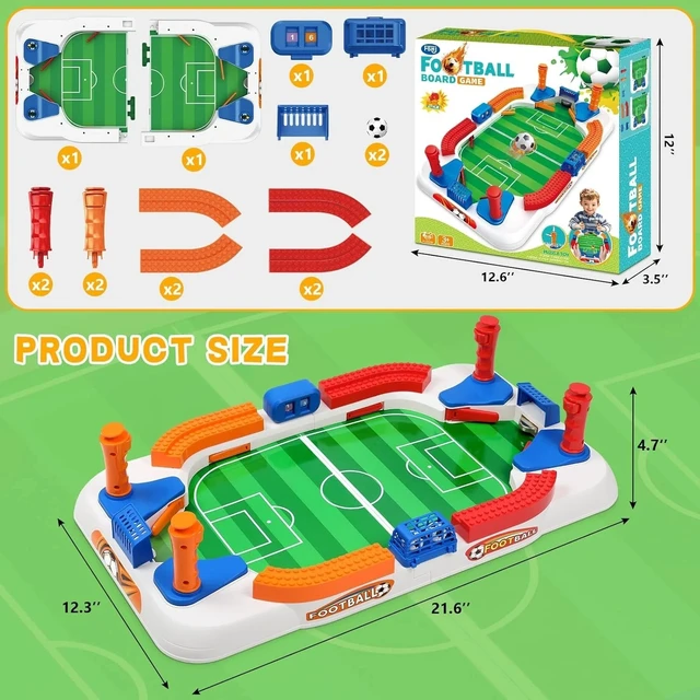 Alt view image 4 of 6 - Mini Foosball Table Game for Kids Soccer Game Set Gifts Boys Toy Football Gam