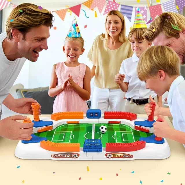 Alt view image 5 of 6 - Mini Foosball Table Game for Kids Soccer Game Set Gifts Boys Toy Football Gam