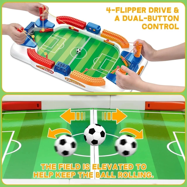 Alt view image 2 of 6 - Mini Foosball Table Game for Kids Soccer Game Set Gifts Boys Toy Football Gam