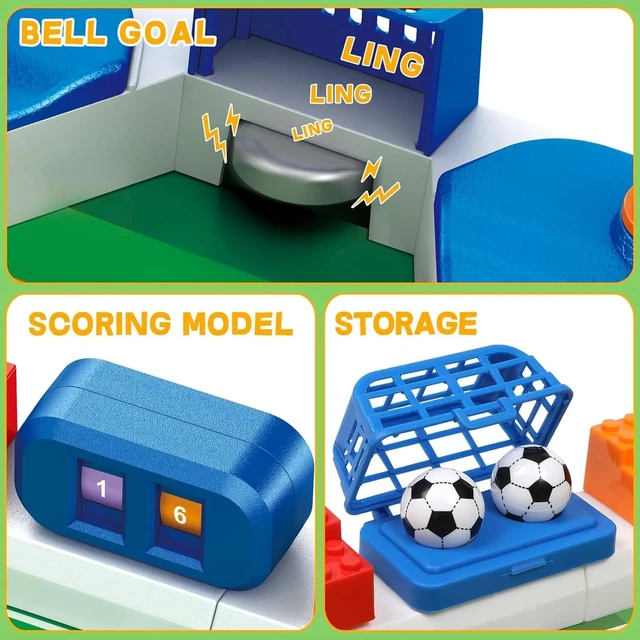 Alt view image 3 of 6 - Mini Foosball Table Game for Kids Soccer Game Set Gifts Boys Toy Football Gam