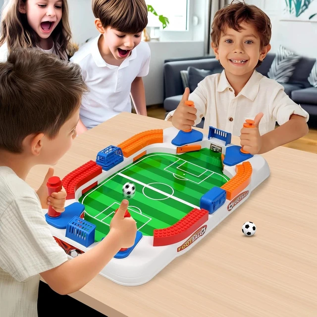 Alt view image 6 of 6 - Mini Foosball Table Game for Kids Soccer Game Set Gifts Boys Toy Football Gam