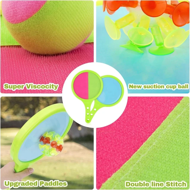 Alt view image 3 of 7 - Toss and Catch Game for Kids: Toss and Catch Ball Set - Outdoor Catching Ball
