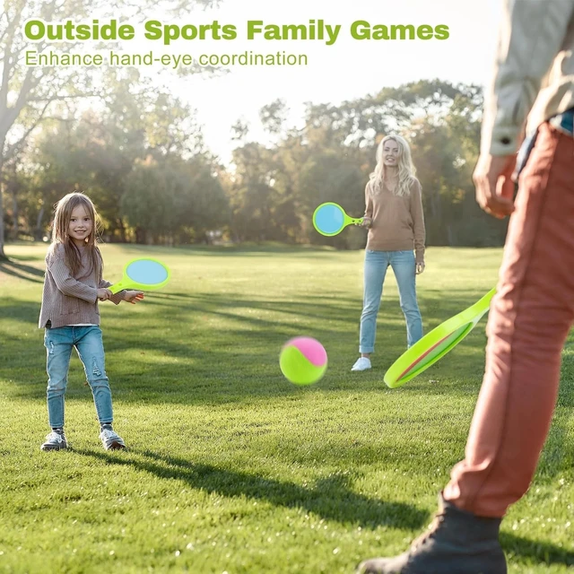 Alt view image 6 of 7 - Toss and Catch Game for Kids: Toss and Catch Ball Set - Outdoor Catching Ball