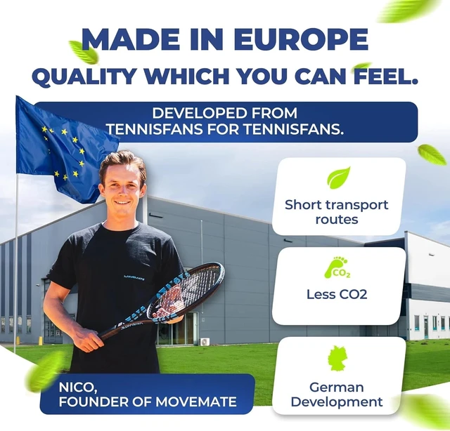 Alt view image 4 of 7 - Tennis-Trainer Set with Wilson Tennis Ball | Innovative Ball Game for Outdoor