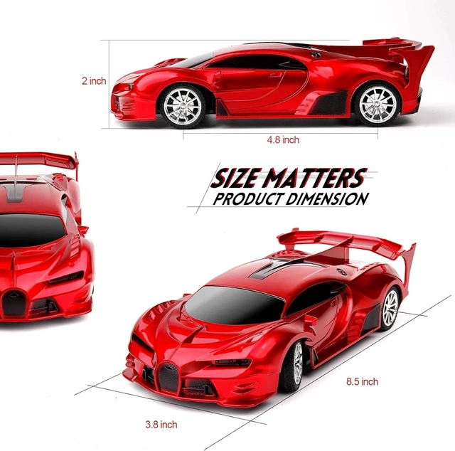 Alt view image 3 of 5 - Remote Control Car Rechargeable High Speed 1/18 RC Cars Toys for Boys Girls