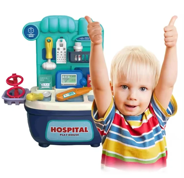 Alt view image 5 of 5 - kids nurse doctor pretend playset,Kids playset, Toys Handbag, Pretend Playhouse