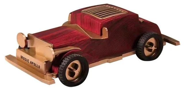 Main image of Retro Bluetooth Speaker with FM Radio. vintage Portable Bluetooth speaker