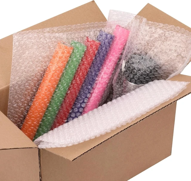 Alt view image 3 of 7 - Effortless Packing with 50-Pack 10" x 12" Bubble Cushion Bags for Fragile Items