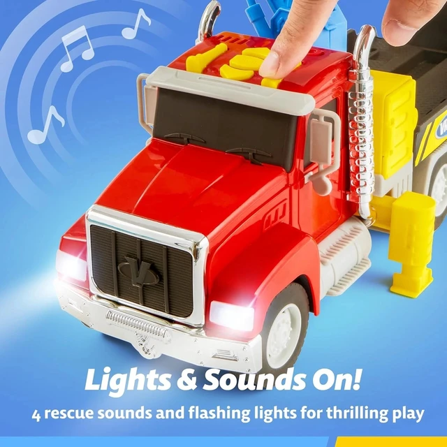 Alt view image 2 of 7 - Kids Tow Truck Toy with Lights and Sounds - Transforming Fun for Ages 3-7