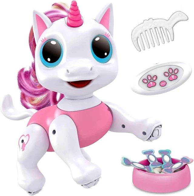 Main image of Interactive Walking & Dancing Unicorn Robot - STEM Toy for Kids 3+, Rechargeable