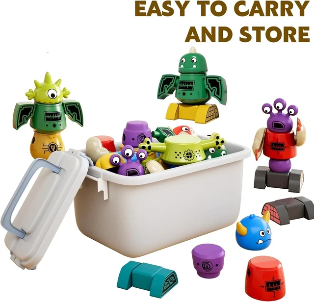 Alt view image 6 of 7 - Educational Magnetic Robot Toy for Toddlers - 35pcs, Creative Play for Ages 3-5