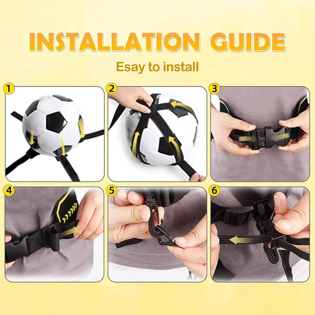 Alt view image 6 of 7 - Portable Solo Training Equipment for Soccer and Volleyball - Stretch Up to 18ft