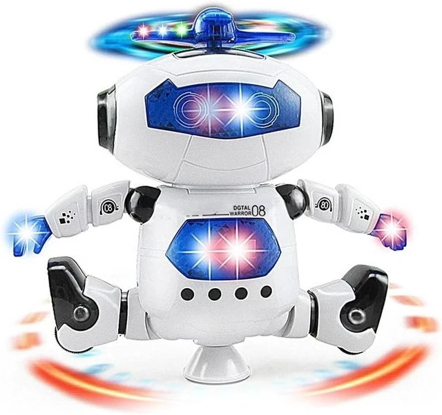 Main image of Interactive Musical Robot Toy for Kids - Dancing and Spinning Delight