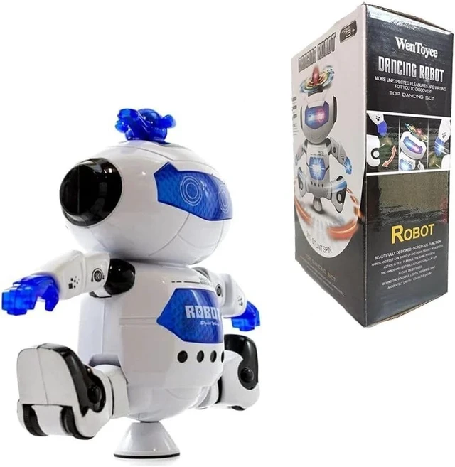 Alt view image 6 of 7 - Interactive Musical Robot Toy for Kids - Dancing and Spinning Delight