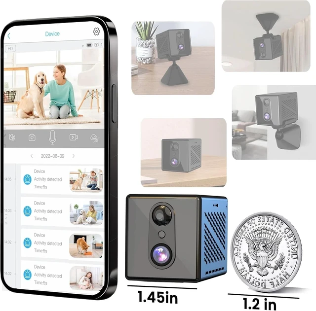 Alt view image 7 of 7 - Smart Surveillance Camera - 4K Ultra HD with Night Vision & App Control