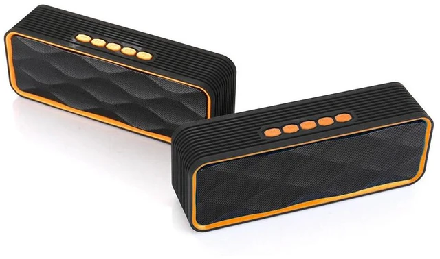 Alt view image 3 of 7 - Wireless Bluetooth Speaker Stereo MP3 Music Player SoundBox Portable USB TF Aux