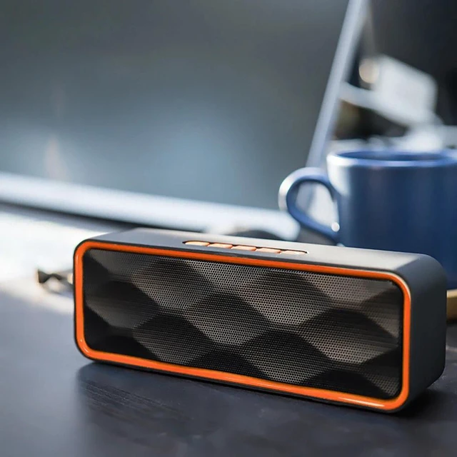 Alt view image 7 of 7 - Wireless Bluetooth Speaker Stereo MP3 Music Player SoundBox Portable USB TF Aux