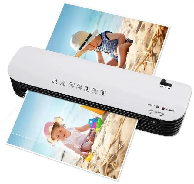 Main image of Laminator Hot Cold A4 Letter Size Portable for Home Office Laminating Machine