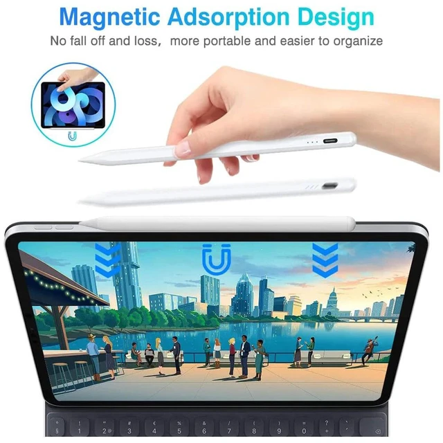Alt view image 4 of 6 - Stylus Pen Fast Charging Rechargeable Active Stylus Pen for Tablet Drawing Pad