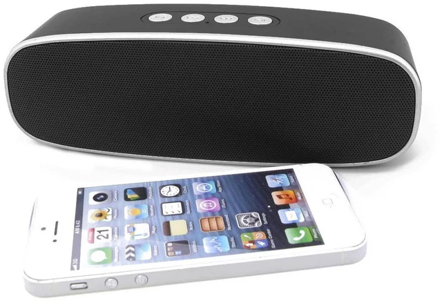 Alt view image 2 of 7 - Portable Bluetooth Speaker Wireless Stereo Music Box for Phone Tablet USB TF MP3