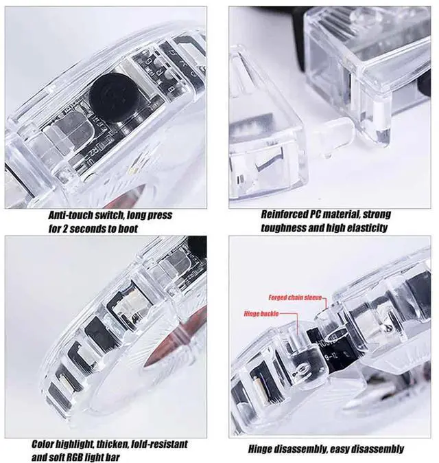Alt view image 5 of 7 - LED Bike Wheel Light 7 Color USB Rechargeable Hub Safety Tire Lights