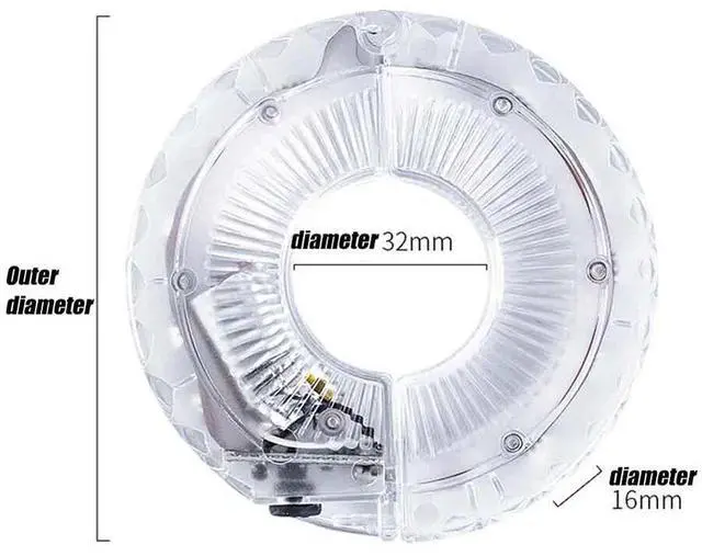 Alt view image 7 of 7 - LED Bike Wheel Light 7 Color USB Rechargeable Hub Safety Tire Lights
