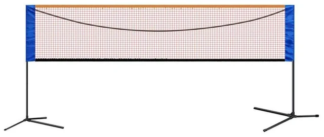 Main image of Portable Badminton Net Set Tennis Volleyball Training Height Adjustable w/ Bag