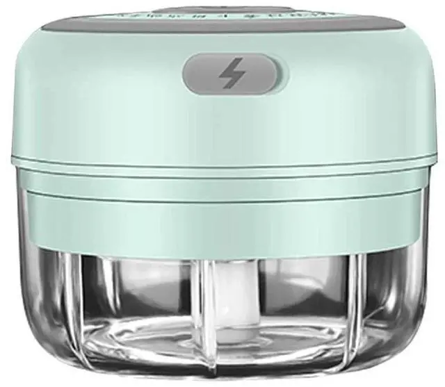 Alt view image 2 of 6 - Electric Mini Garlic Vegetable Chopper Food Slicer and Portable Blender Masher