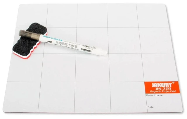 Main image of Magnetic Screw Mat Project Work Pad Phone Tablet Repair Screw Tray