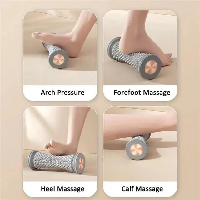 Alt view image 4 of 7 - Foot Massager Roller Plantar fascitis Relief Feet Heel Pain Ache Relieve