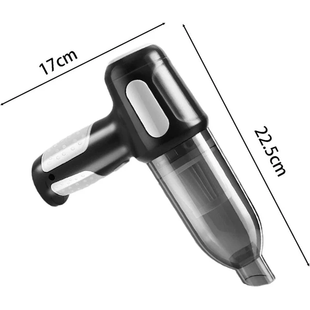 Alt view image 5 of 7 - Portable Blower Vacuum Cleaner Air Duster Cordless Rechargeable 2-In-1 Handheld