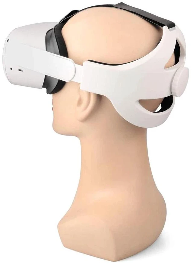 Alt view image 3 of 7 - Replace Adjustable Elite Strap for Oculus Quest 2 Head Strap Headband